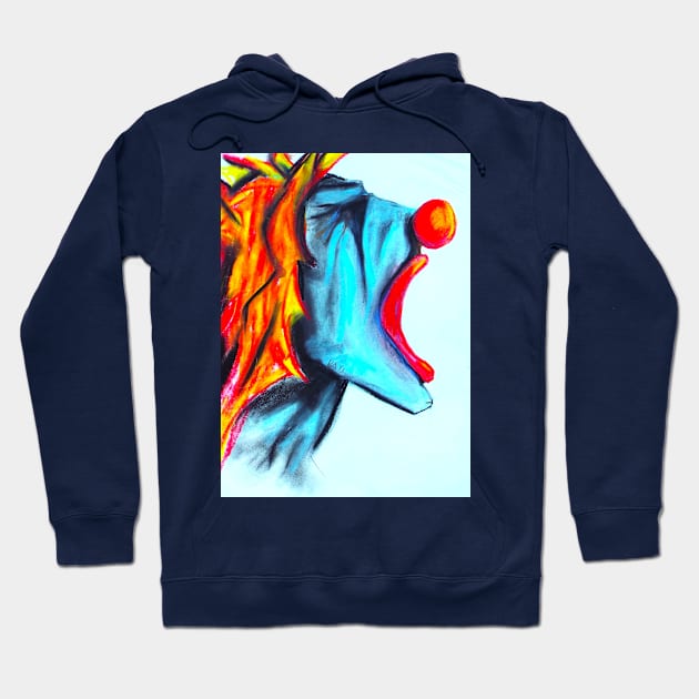 Crying Clown Hoodie by Sour Paint